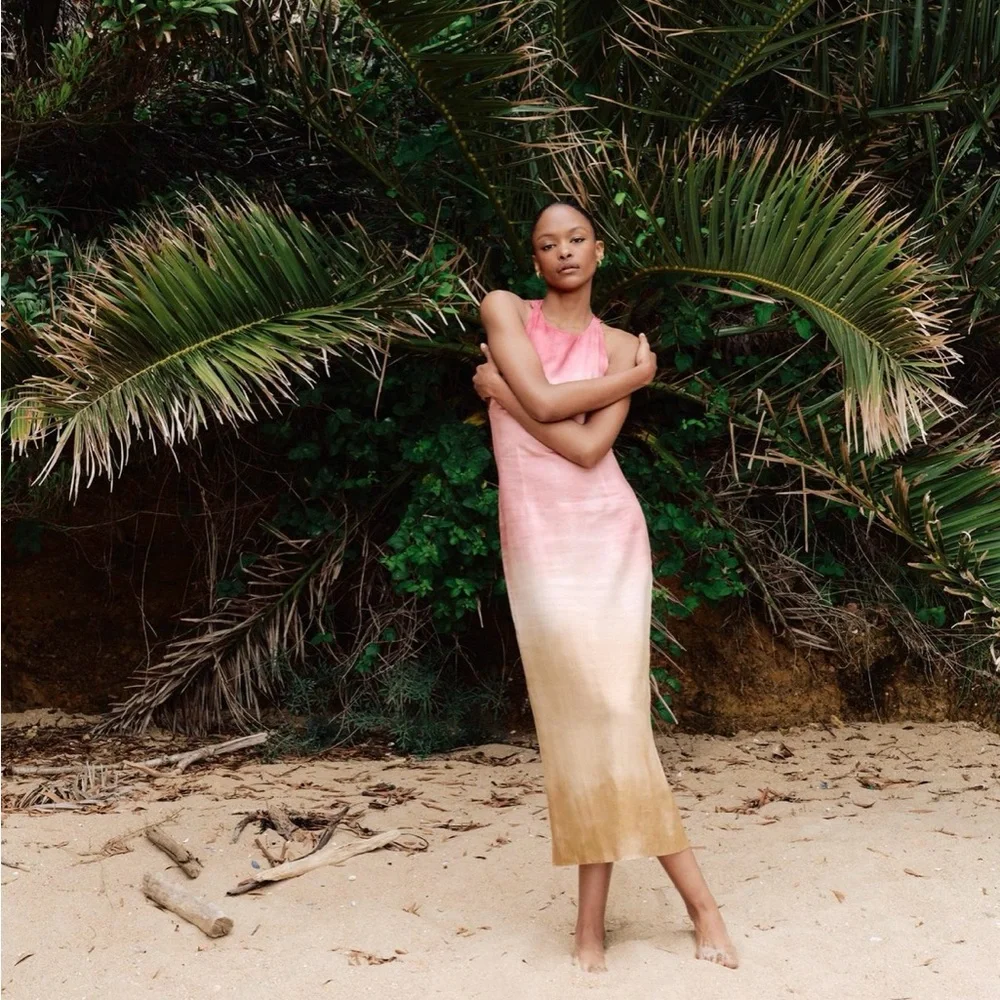 Zara linen dress - Picture 2 of 7